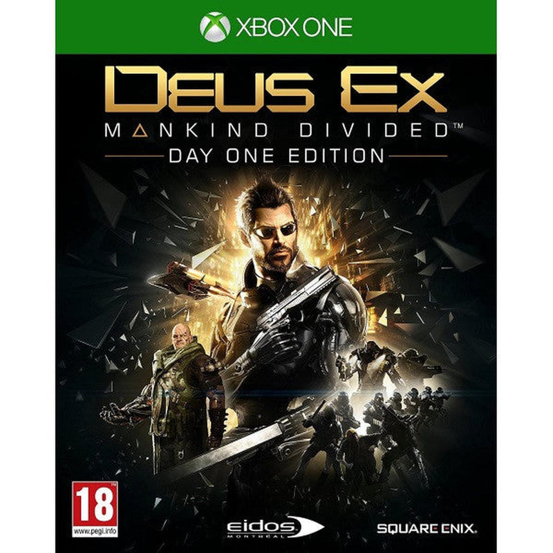 Deus Ex: Mankind Divided - Day One Edition [Xbox One] Xbox One Video Game Square Enix   