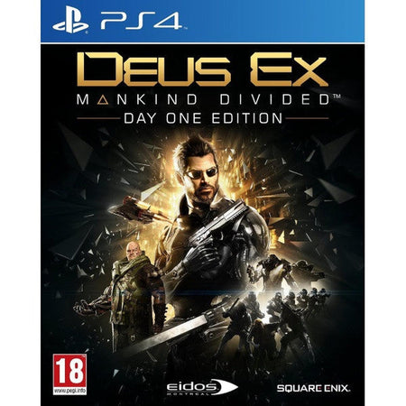 Deus Ex: Mankind Divided - Day One Edition [PlayStation 4] PlayStation 4 Video Game Square Enix   