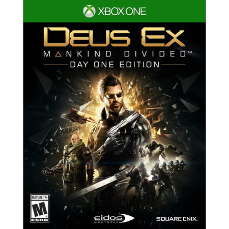 Deus Ex: Mankind Divided - Day One Edition [Xbox One] Xbox One Video Game Square Enix   