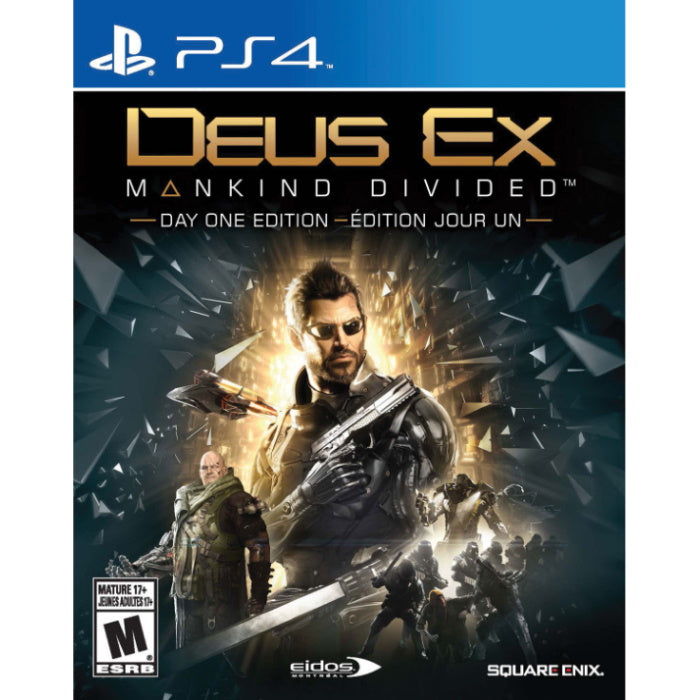 Deus Ex: Mankind Divided - Day One Edition [PlayStation 4] PlayStation 4 Video Game Square Enix   