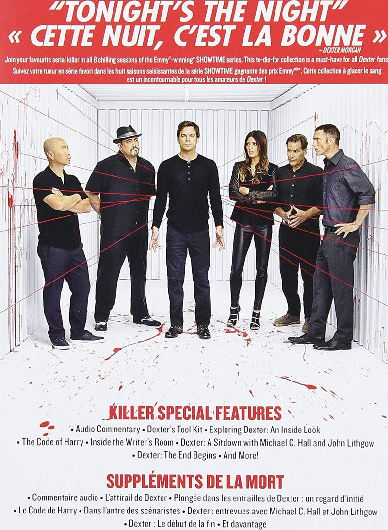 Dexter: The Complete Series - Seasons 1-8 [DVD Box Set] DVDs & Blu-Rays HBO   
