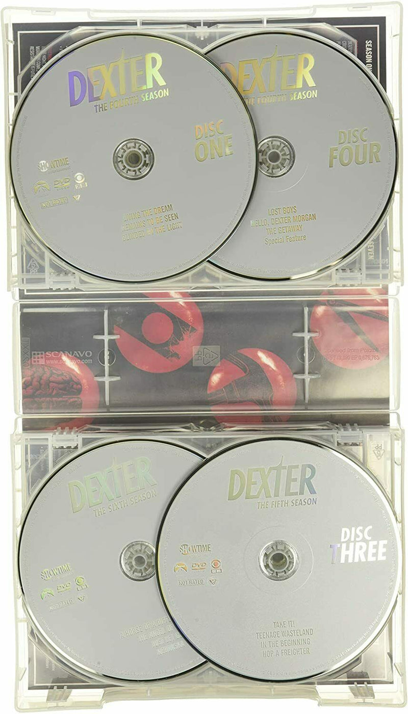 Dexter: The Complete Series - Seasons 1-8 [DVD Box Set] DVDs & Blu-Rays HBO   