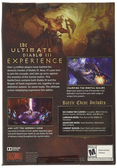 Diablo III Battle Chest - Includes Diablo III + Reaper of Souls Expansion [Mac & PC] PC Video Game Blizzard   
