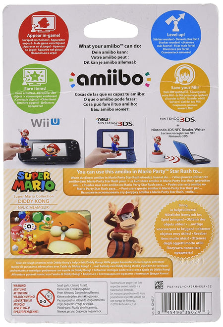 Diddy Kong Amiibo - Super Mario Series Series [Nintendo Accessory] Nintendo Accessories Nintendo   