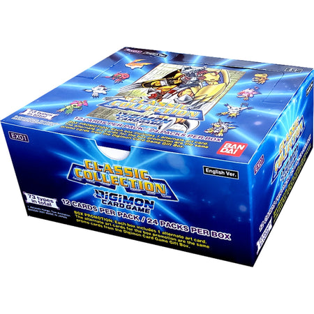 Digimon Card Game: Classic Collection (EX-01) Booster Box - 24 Packs Card Game Bandai Namco   