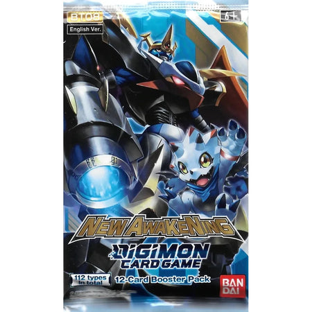 Digimon Card Game: New Awakening (BT-08) Booster Box - 24 Packs Card Game Bandai Namco   