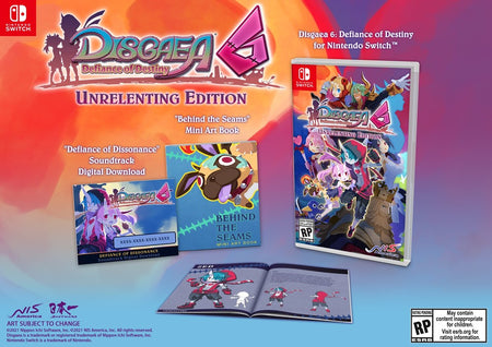 Disgaea 6: Defiance of Destiny - Unrelenting Edition [Nintendo Switch] Nintendo Switch Video Game NIS America   