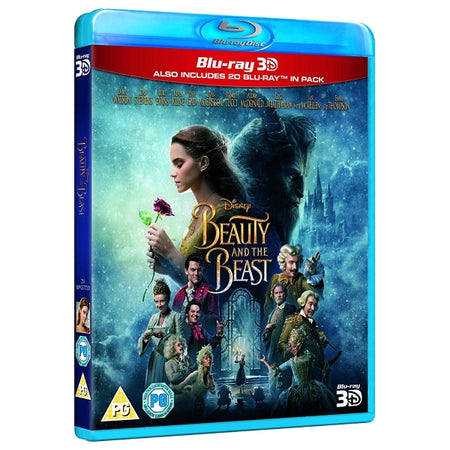 Disney's Beauty and the Beast 3D Live Action [3D + 2D Blu-Ray] DVDs & Blu-Rays Disney   