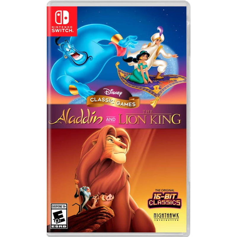 Disney Classic Games: Aladdin and The Lion King [Nintendo Switch] Nintendo Switch Video Game Disney   