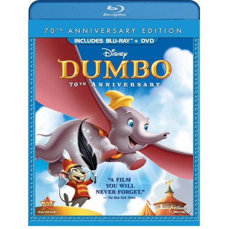 Disney's Dumbo - 70th Anniversary Edition [Blu-Ray] DVDs & Blu-Rays Disney   