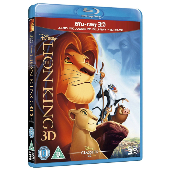 Disney's The Lion King 3D [3D + 2D Blu-Ray] DVDs & Blu-Rays Disney   