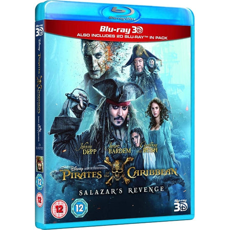 Disney's Pirates of the Caribbean: Salazar's Revenge [3D + 2D Blu-Ray] DVDs & Blu-Rays Disney   