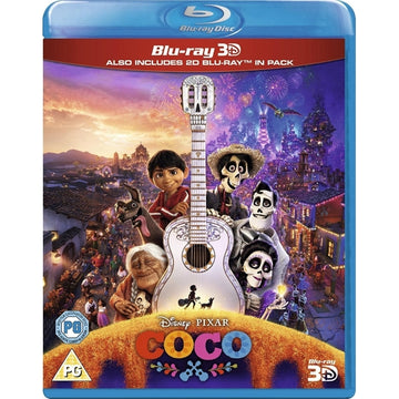 Disney's Coco [3D + 2D Blu-Ray] DVDs & Blu-Rays Disney   