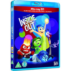 Disney Pixar's Inside Out [3D + 2D Blu-Ray] DVDs & Blu-Rays Disney   