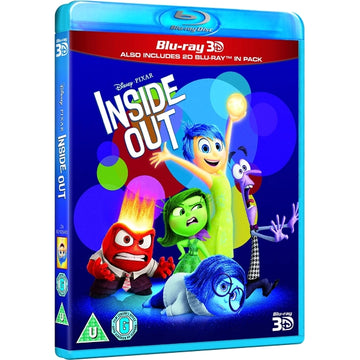 Disney Pixar's Inside Out [3D + 2D Blu-Ray] DVDs & Blu-Rays Disney   