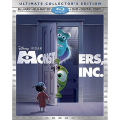 Disney Pixar Monsters, Inc. - Ultimate Collector's Edition [3D + 2D Blu-ray + DVD +  Digital] DVDs & Blu-Rays Disney   