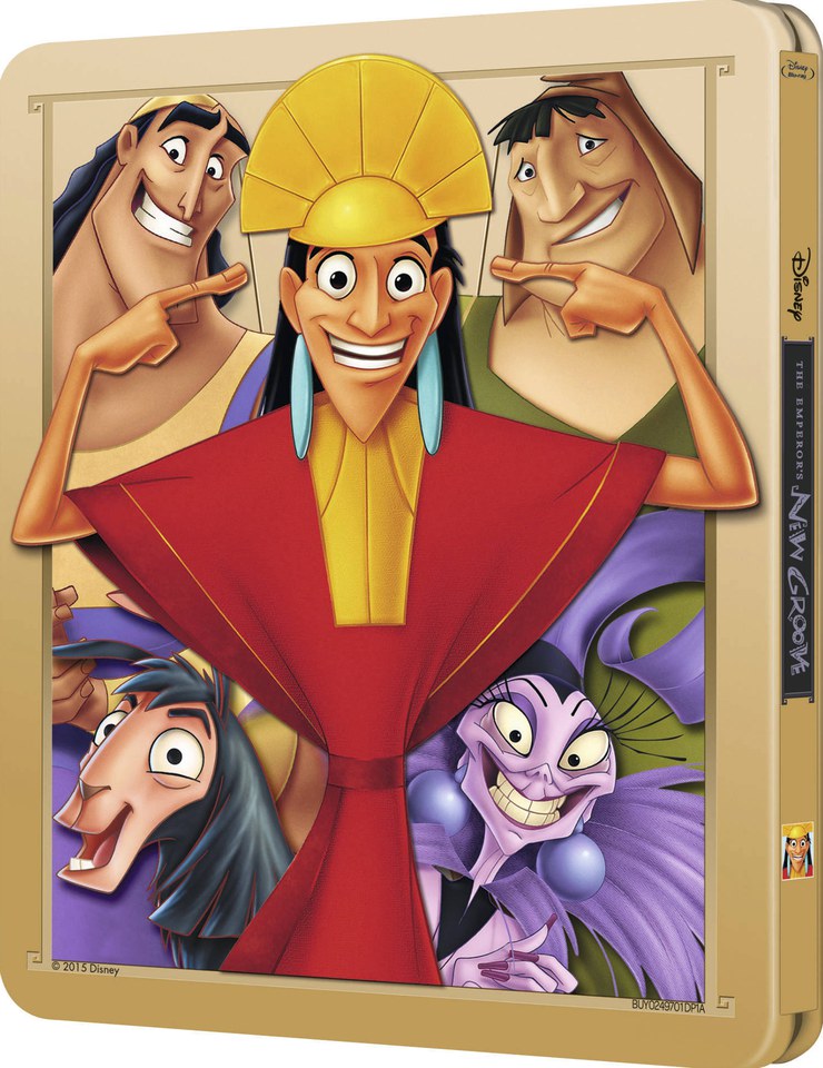 Disney's Emperors New Groove - Limited Edition Collectible SteelBook [Blu-Ray] DVDs & Blu-Rays Disney   