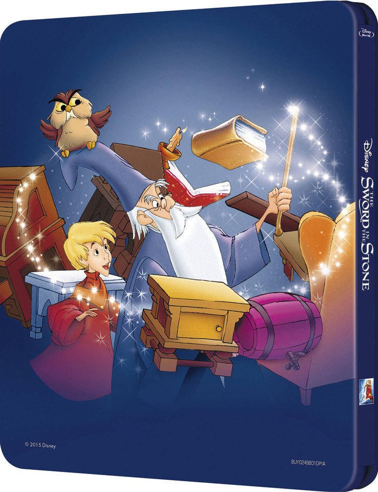 Disney's The Sword in the Stone - Limited Edition SteelBook [Blu-ray] DVDs & Blu-Rays Disney   