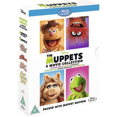 Disney's Muppets: 6-Movie Collection [Blu-Ray Box Set] DVDs & Blu-Rays Disney   