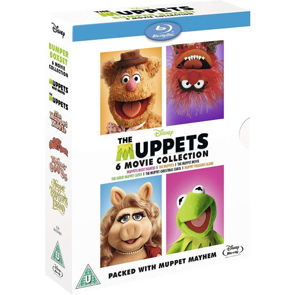 Disney's Muppets: 6-Movie Collection [Blu-Ray Box Set] DVDs & Blu-Rays Disney   