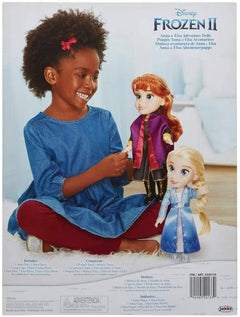 Disney Frozen 2 Anna & Elsa Adventure Dolls [Toys, Ages 3+] Toys & Games JAKKS Pacific   