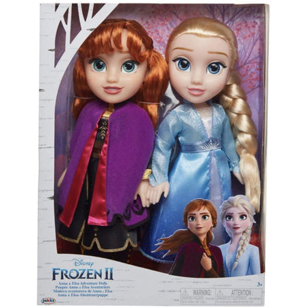Disney Frozen 2 Anna & Elsa Adventure Dolls [Toys, Ages 3+] Toys & Games JAKKS Pacific   