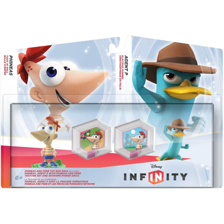 Disney Infinity 1.0: Phineas & Ferb Toy Box Pack [Cross-Platform Accessory] Cross-Platform Accessories Disney   