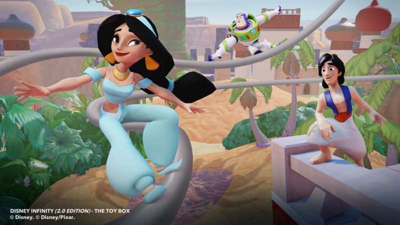 Disney Infinity 2.0: Disney Originals Aladdin Toy Box Pack [Cross-Platform Accessory] Cross-Platform Accessories Disney   
