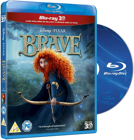 Disney Pixar's Brave [3D + 2D Blu-ray] DVDs & Blu-Rays Disney   