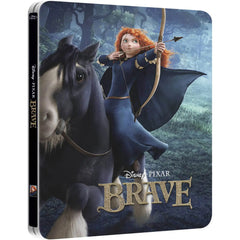 Disney Pixar's Brave - Limited Edition SteelBook [3D + 2D Blu-ray] DVDs & Blu-Rays Disney   