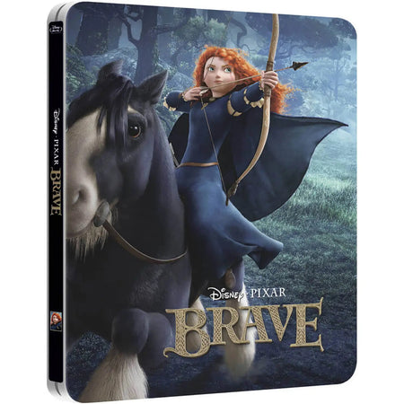 Disney Pixar's Brave - Limited Edition SteelBook [3D + 2D Blu-ray] DVDs & Blu-Rays Disney   