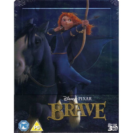 Disney Pixar's Brave - Limited Edition SteelBook [3D + 2D Blu-ray] DVDs & Blu-Rays Disney   