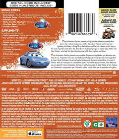 Disney Pixar's Cars [Blu-ray + DVD + Digital] DVDs & Blu-Rays Disney   