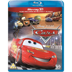 Disney Pixar's Cars [3D + 2D Blu-ray] DVDs & Blu-Rays Disney   