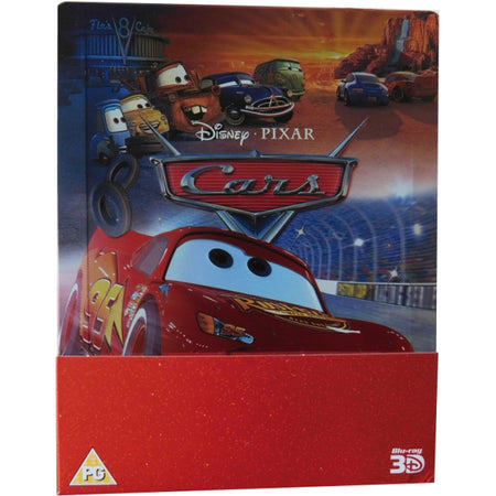 Disney Pixar's Cars - Limited Edition SteelBook [3D + 2D Blu-ray] DVDs & Blu-Rays Disney   