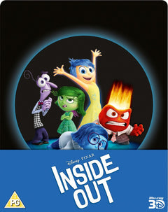 Disney Pixar's Inside Out - Limited Edition SteelBook [3D + 2D Blu-ray] DVDs & Blu-Rays Disney   