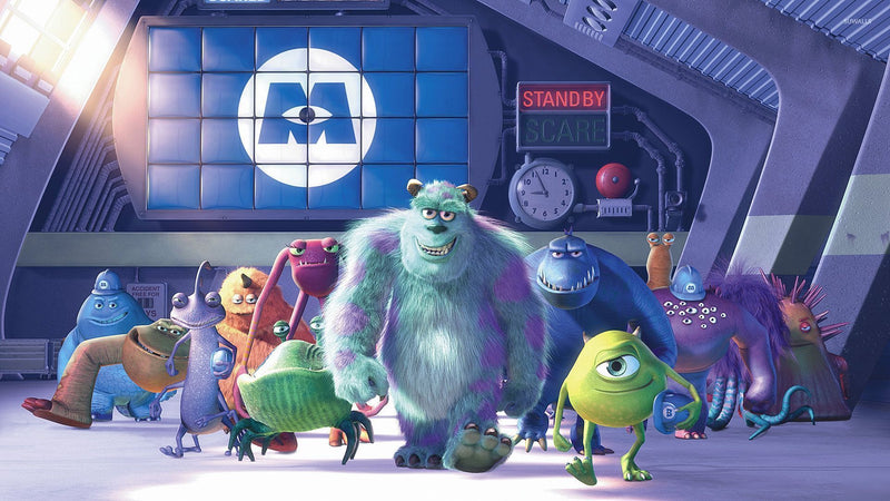 Disney Pixar's Monsters, Inc. - Limited Edition Zavvi Exclusive SteelBook [3D + 2D Blu-ray] DVDs & Blu-Rays Disney   