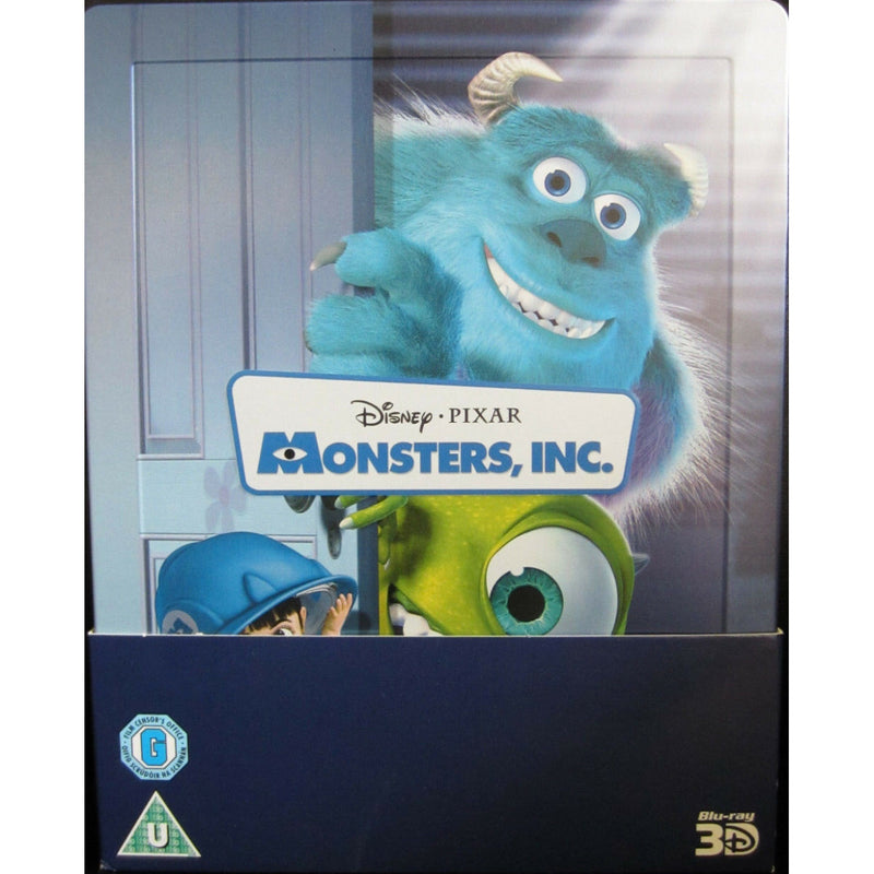 Disney Pixar's Monsters, Inc. - Limited Edition Zavvi Exclusive SteelBook [3D + 2D Blu-ray] DVDs & Blu-Rays Disney   