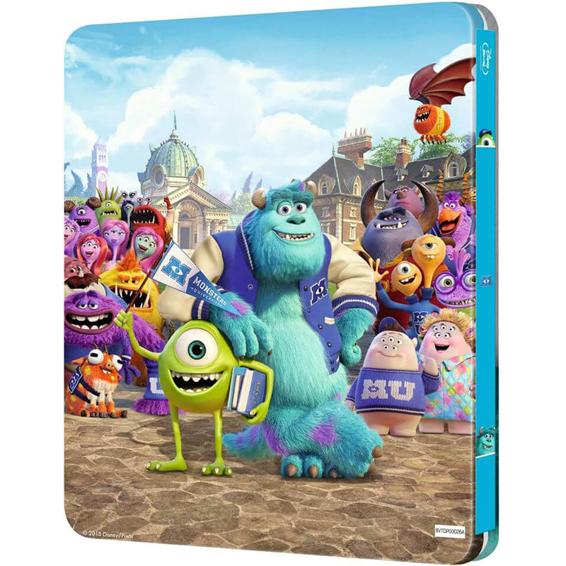 Disney Pixar's Monsters University - Limited Edition SteelBook [Blu-ray] DVDs & Blu-Rays Disney   