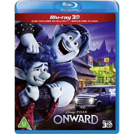 Disney Pixar's Onward 3D [3D + 2D Blu-ray] DVDs & Blu-Rays Disney   