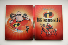 Disney Pixar's The Incredibles - Limited Edition SteelBook [Blu-ray + DVD + Digital] DVDs & Blu-Rays Disney   