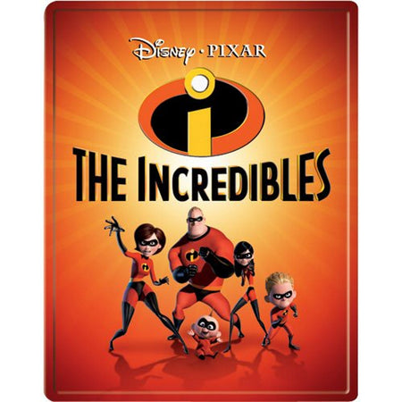 Disney Pixar's The Incredibles - Limited Edition SteelBook [Blu-ray + DVD + Digital] DVDs & Blu-Rays Disney   