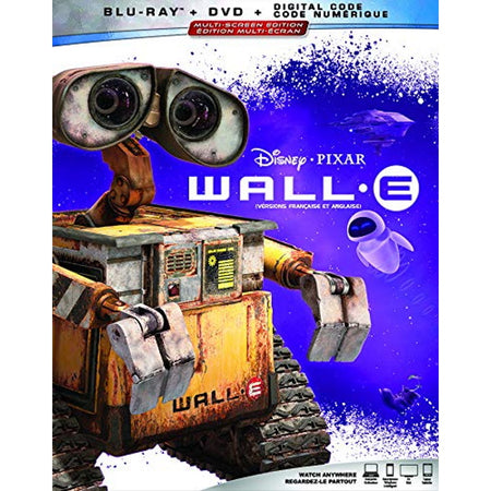 Disney Pixar's Wall-E [Blu-ray + DVD + Digital] DVDs & Blu-Rays Disney   