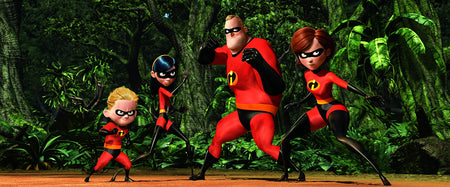 Disney Pixar's The Incredibles [Blu-ray + DVD + Digital] DVDs & Blu-Rays Disney   