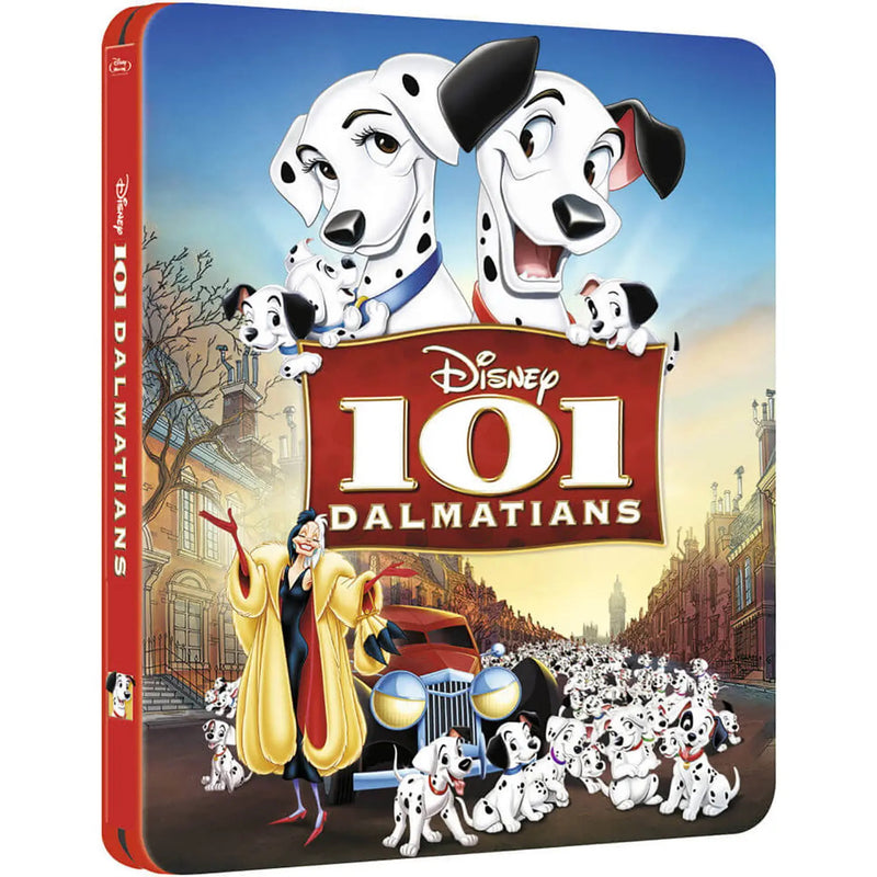 Disney's 101 Dalmatians - Limited Edition SteelBook [Blu-ray] DVDs & Blu-Rays Disney   