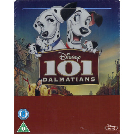 Disney's 101 Dalmatians - Limited Edition SteelBook [Blu-ray] DVDs & Blu-Rays Disney   