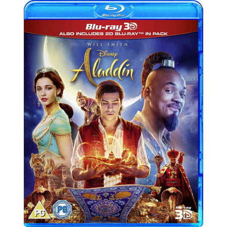 Disney's Aladdin - Live Action [3D + 2D Blu-ray] DVDs & Blu-Rays Disney   