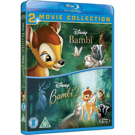 Disney's Bambi & Bambi II [Blu-Ray 2-Movie Collection] DVDs & Blu-Rays Disney   