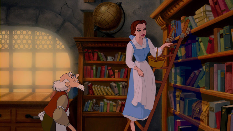 Disney's Beauty and the Beast Live Action + Animated Classic 2-Movie Collection [Blu-Ray Box Set] DVDs & Blu-Rays Disney   