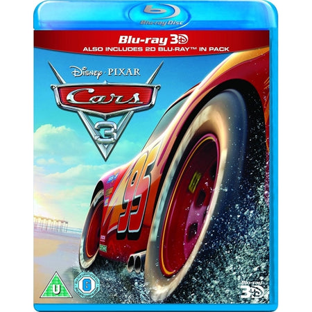 Disney Pixar Cars 3 [3D + 2D Blu-Ray] DVDs & Blu-Rays Disney   